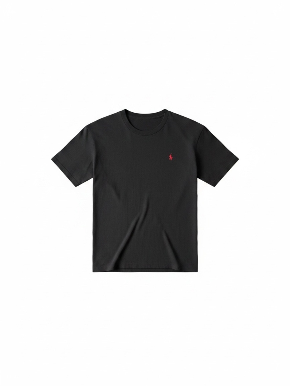 Polo by Ralph Lauren Black Short Sleeve Tee with Red Pony Logo XXL/TTG